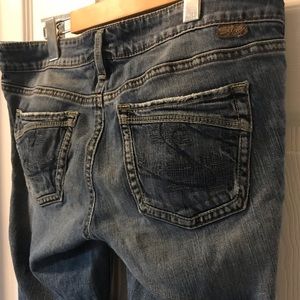Silver Aiko bootcut jeans